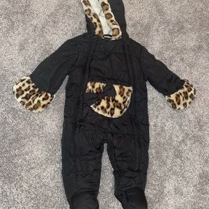 3-6 months baby snow suit bunting